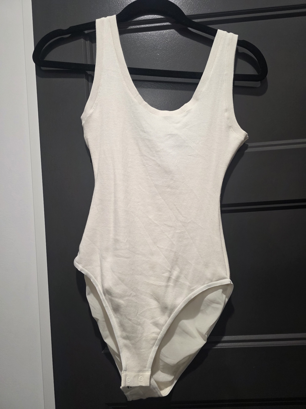 SKIMS Cotton Rib Bodysuit